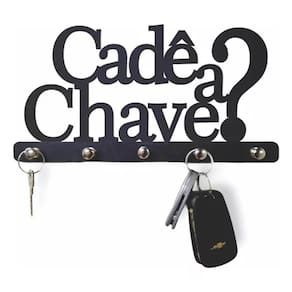 Porta Chaves FAMILIA CORUJINHA Parede Suporte Chaveiro Criat