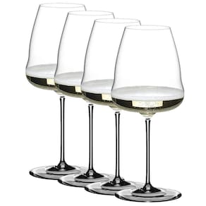 Jogo 4 Taças Riedel Winewings Champagne 742Ml Espumante Wine