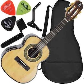 Kit Cavaco Eletroacústico Rozini Profissional Rc15 Completo