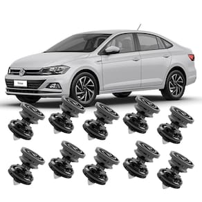 Kit 10 Grampos Presilhas Para Forro Porta Virtus 2018 2019 2020 2021 2022 2023 2024