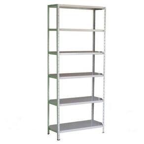 Estante De Aço Multiuso Cinza 195X92x40cm 6 Prateleiras Pandin
