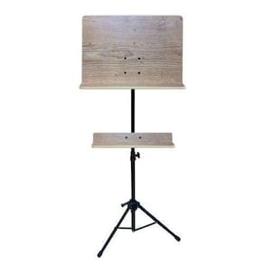 Estante Partitura Saty 5036M Maestro Madeira Com Suporte