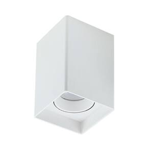 Spot De Sobrepor Taschibra Look Mr16 Quadrado Direcionável Branco