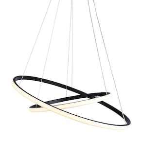 Lustre Pendente Taschibra Design Montreal 35w Led 60cm Luz Quente 3000k Bivolt Ouro
