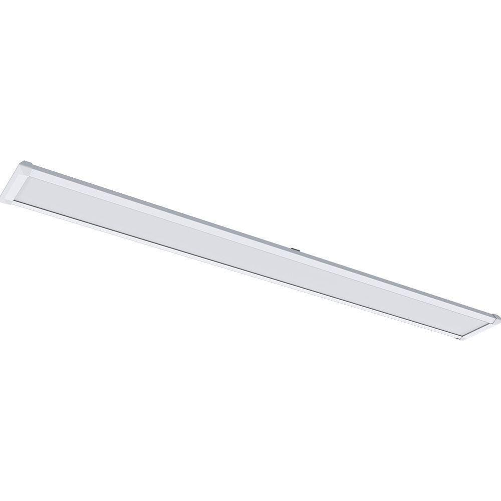 Luminária Led Taschibra Sobrepor 35w Tl Slim 20 Branca Bivolt 4000k Luz Neutra