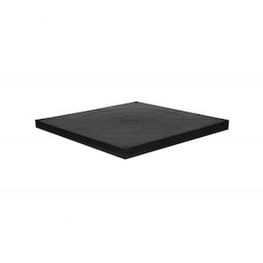 Tampa Caixa Gordura 40 X 40 X 2cm Preto - Metasul