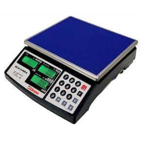 Balança Eletrica Pops 31Kg X 2/5/10G Com bateria Com memoria Preta Urano