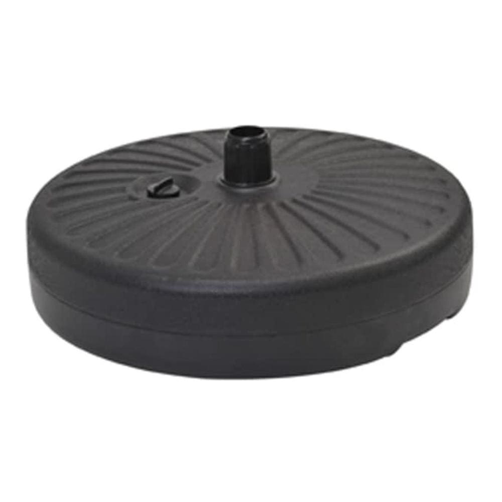 Base Para Ombrelone Central Hdpe Rivattis Em Polietileno De Alta Densidade Preto