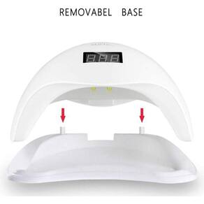 Cabine Led Uv Digital 48W Bivolt Unhas Gel Acrigel 110V/220V