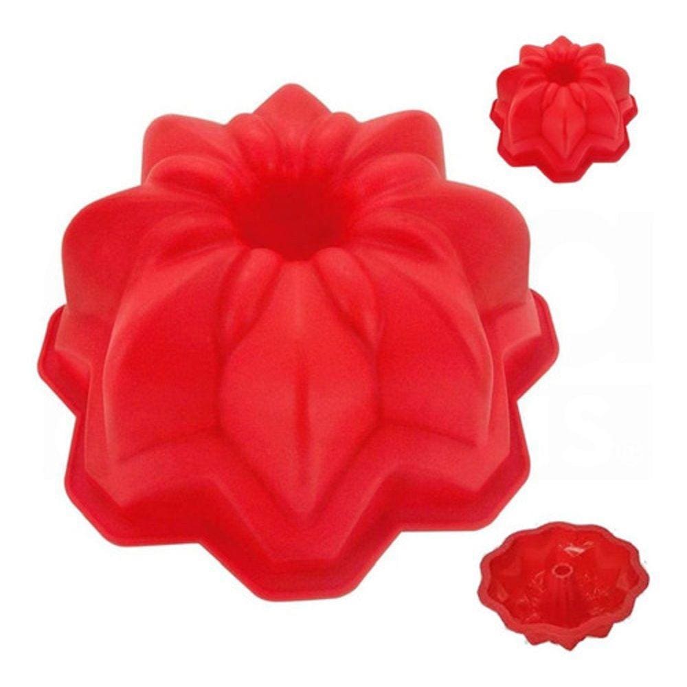 Forma De Silicone Flor 24Cm Sn20276 Mimo Style