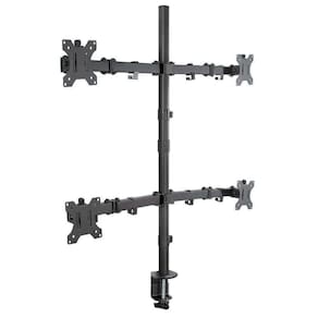 Suporte Articulado Para 4 Monitores Base Morsa V48c Central Suportes