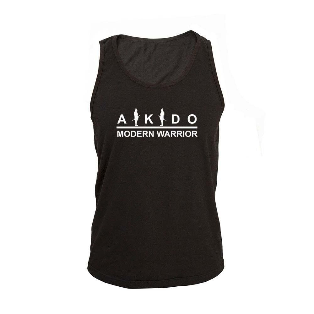 Regata Masculina Algodão Aikido Modern Estampada
