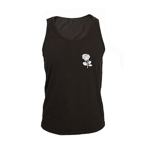 Regata Masculina Algodão Flor Estampada Verão Moderna
