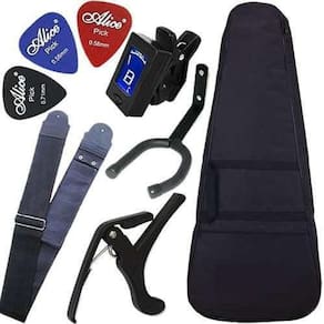 Kit Acessórios Violão Folk Capa Acolchoada Ultra Resistente