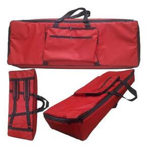 Capa Bag Master Luxo Teclado Nord Stage 2Ex Compact Vermelho