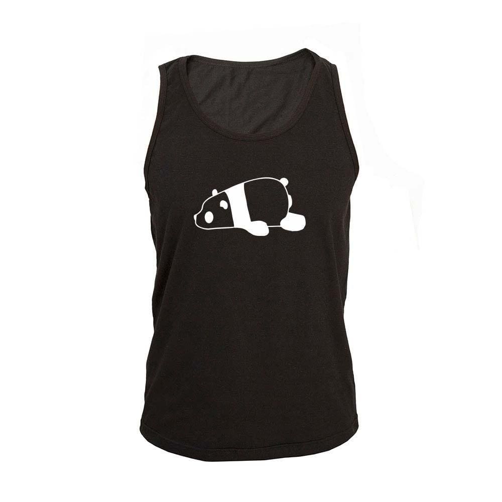 Regata Masculina Algodão Panda 1 Estampada Verão Moderna