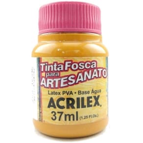 Tinta Acrilex Fosca Artes. 37 Ml 831 Amendoa