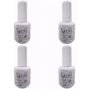 Kit 4 Ultra Top Coat / Selante Lirio 15 Ml Com