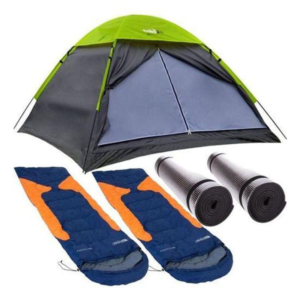 Kit Acampamento Praia Weekend 3 Pessoas Echolife Acessórios