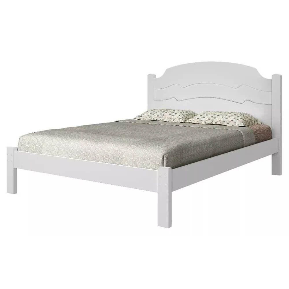 Cama Iris Casal Cambel Cor Branco