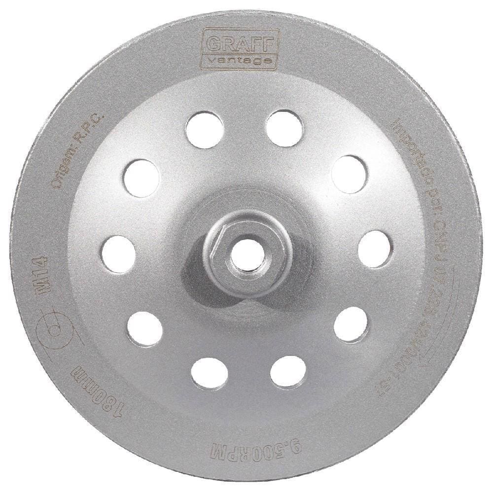 Rebolo Diamantado Tipo Prato Rosca Graff Vantage 573,0006