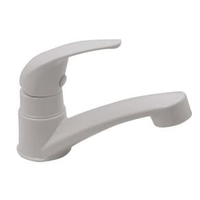 Torneira Lavatório Fecho Rápido Abs Branco Slim Mesa 1/4 V