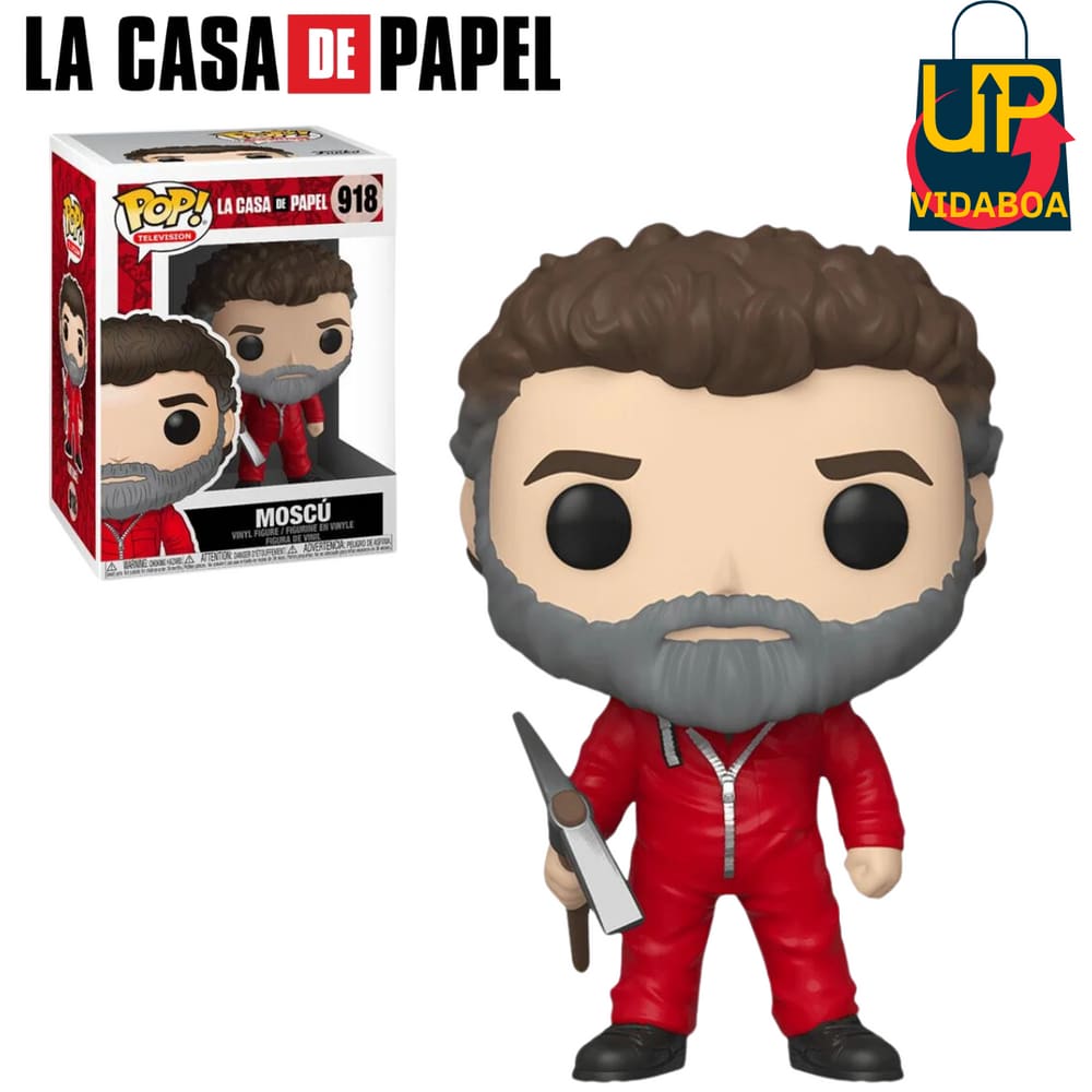 Funko Pop! Moscou - La Casa De Papel 918