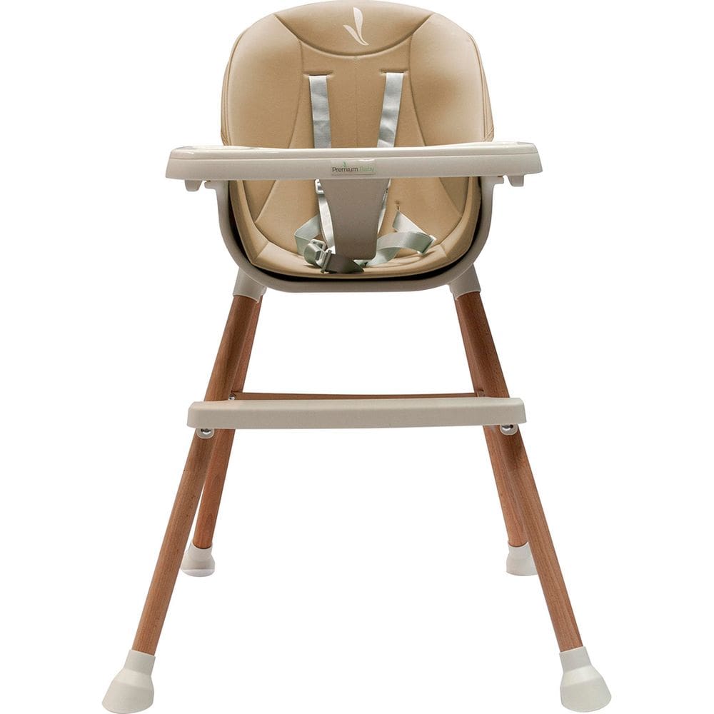 Cadeira de Alimentação Executive 5 em 1 Bege - Premium Baby