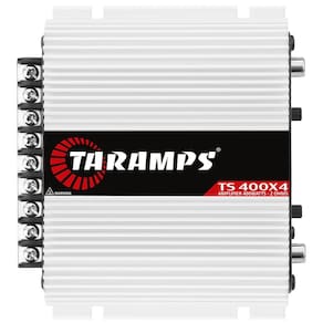 Módulo Amplificador Taramps TS 400X4 400W RMS 4 Canais 2 Ohms