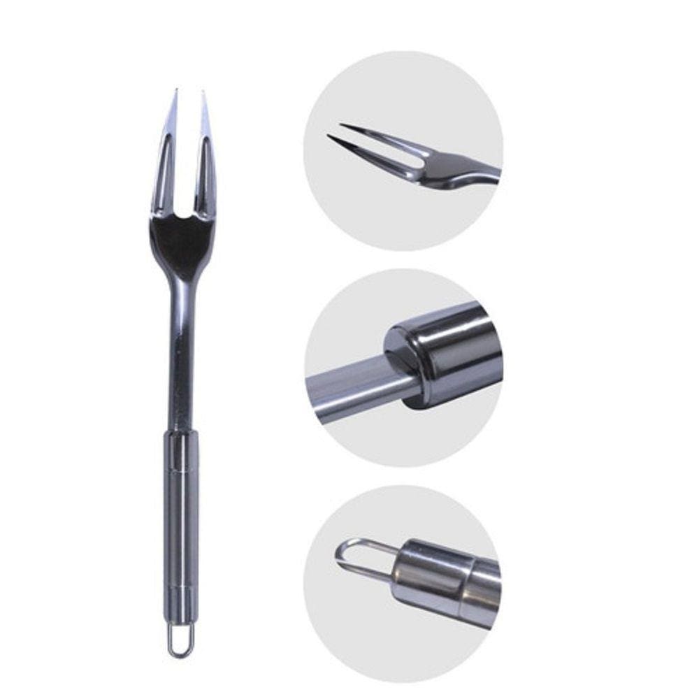 Garfo Para Servir Em Aço Inox Sf 31Cm