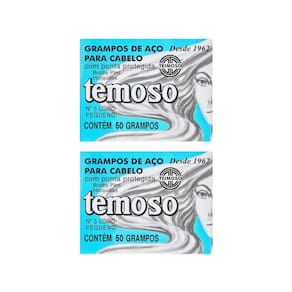 Grampo Teimoso N 5 Com 50Un Louro - Kit Com 2Un