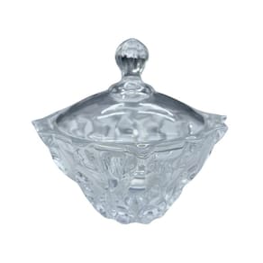 Potiche Baleiro Bomboniere Vidro Doces Com Tampa Decorativo