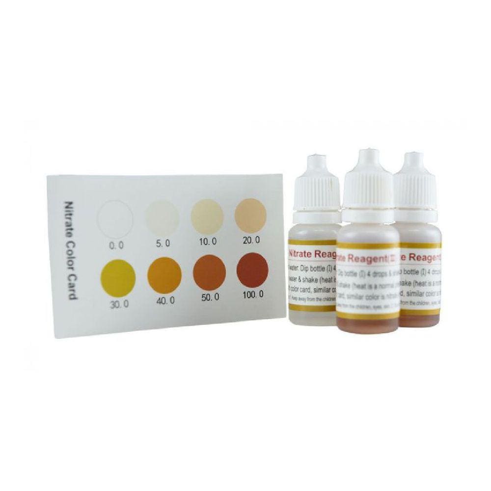 Reagente Sn-100 Análise Níveis Nitrato 0,0 A 100,0 Mg/l Amostra Água Piscicultura Aquicultura Análises Laboratoriais
