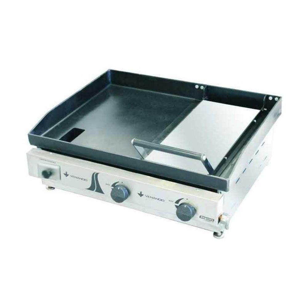 Chapa a Gás Inox 65cm C65 - Met. Venâncio