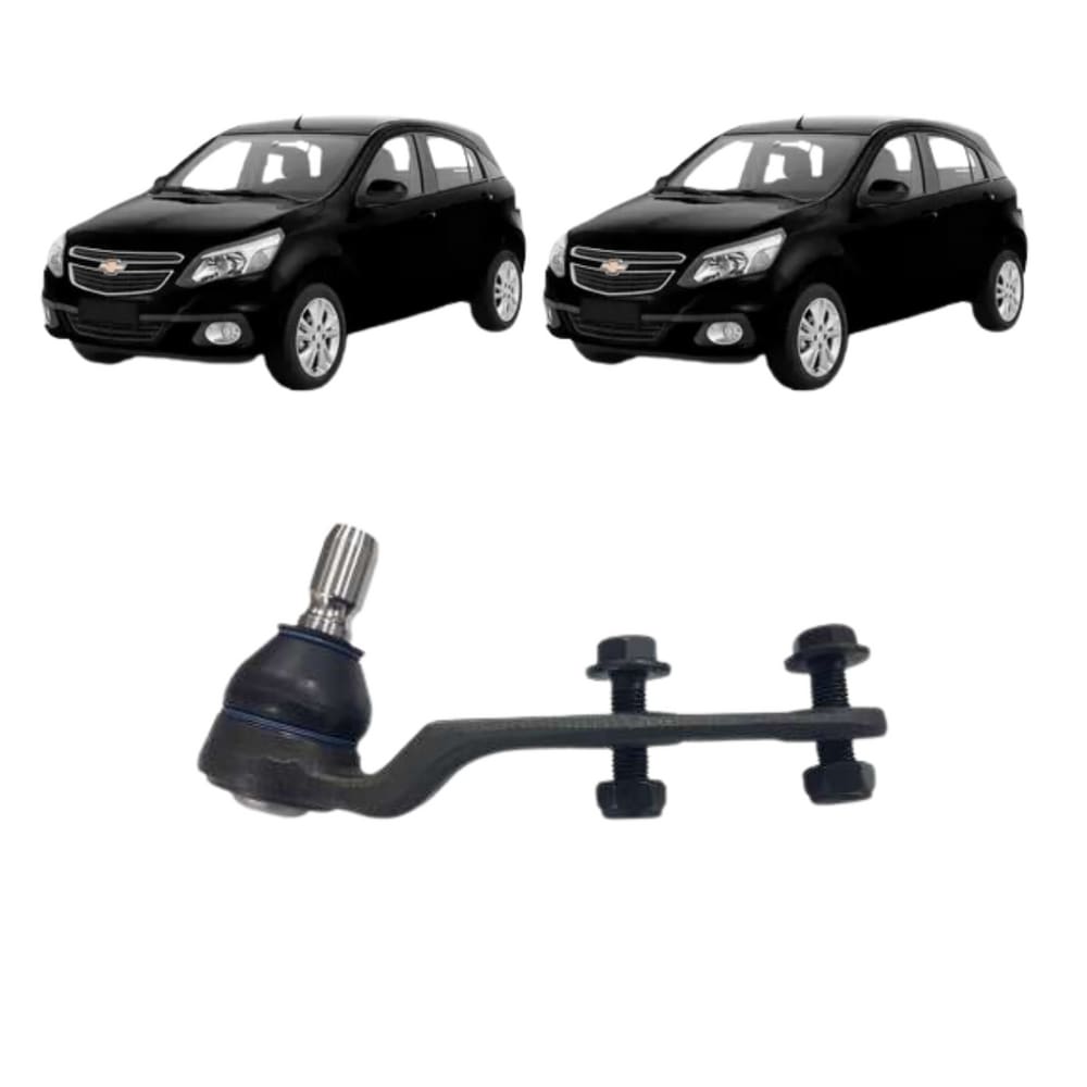 01 Pivô Suspensão Nakata Pino Longo Chevrolet Montana Todos Os Modelos 2011 A 2020