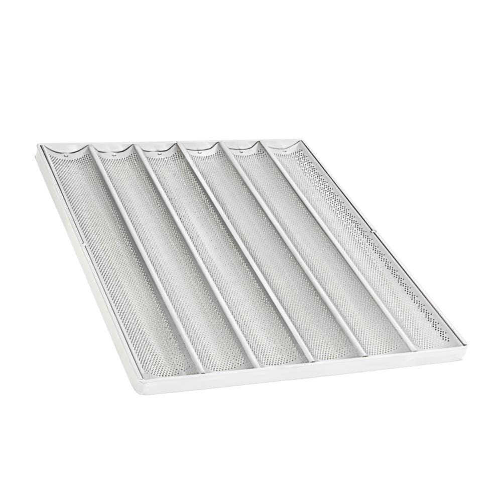 Assadeira 60X80 Pao Frances 6 Ondas Aluminio Perfurada Imeca