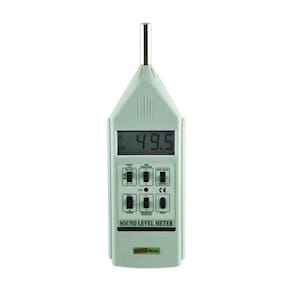Decibelímetro Digital Faixa Medição 30 A 130db Som Ponderação Tempo A C Dec-416 Portátil Com Estojo