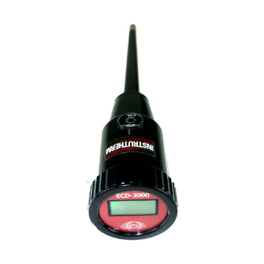 Medidor Condutividade Elétrica Solo Digital Escala 0.0 A 19.9 Ec Ecd-3000 Portátil Instrutherm Com Chave Fenda