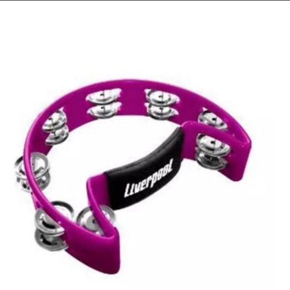 Pml 001Rx-Pandeiro Meia Lua Roxo