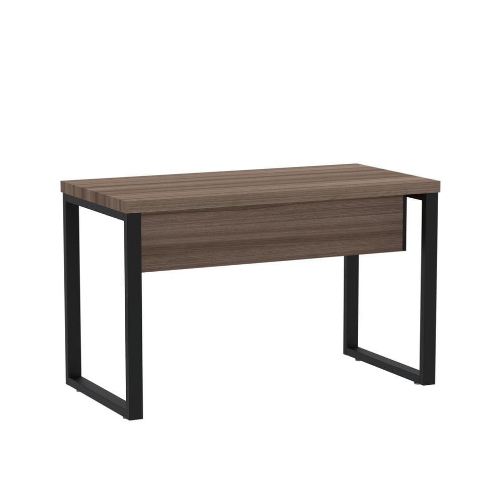 Mesa de Escritório Madeira 1700x700x750 M170/70pe40tub Walnut/Preto