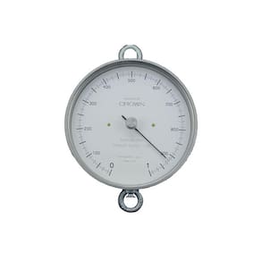 Dinamômetro Circular Analógico Força Faixa 0 A 5Kg Tração Medidor Alumínio Ar-5 Portátil Instrutherm