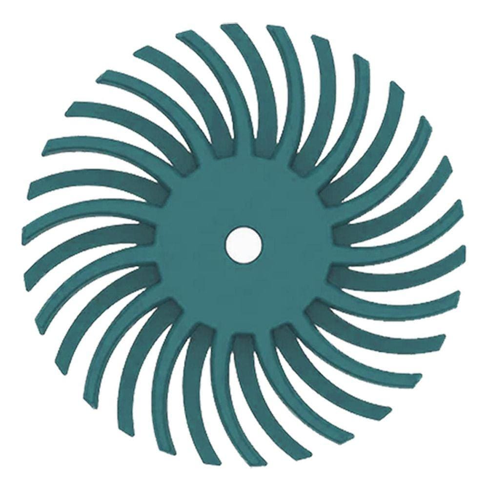 Disco De Polir Cerdas Radial Grão 80 Para Micro Retífica