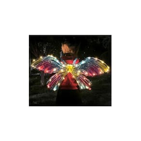 Asa De Borboleta Com Led Balão Decoração Festas