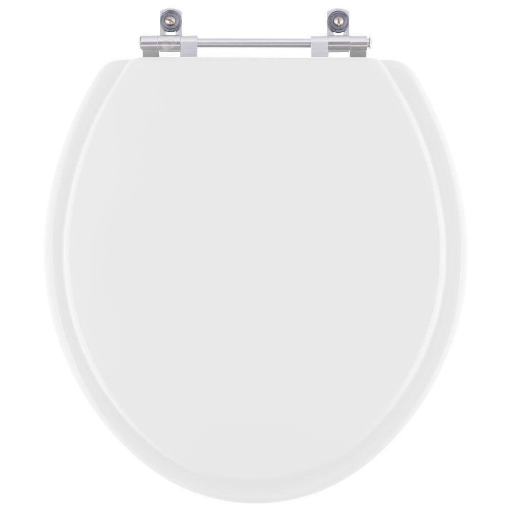 Tampa de Vaso em MDF Loren One Branco para bacia Lorenzetti