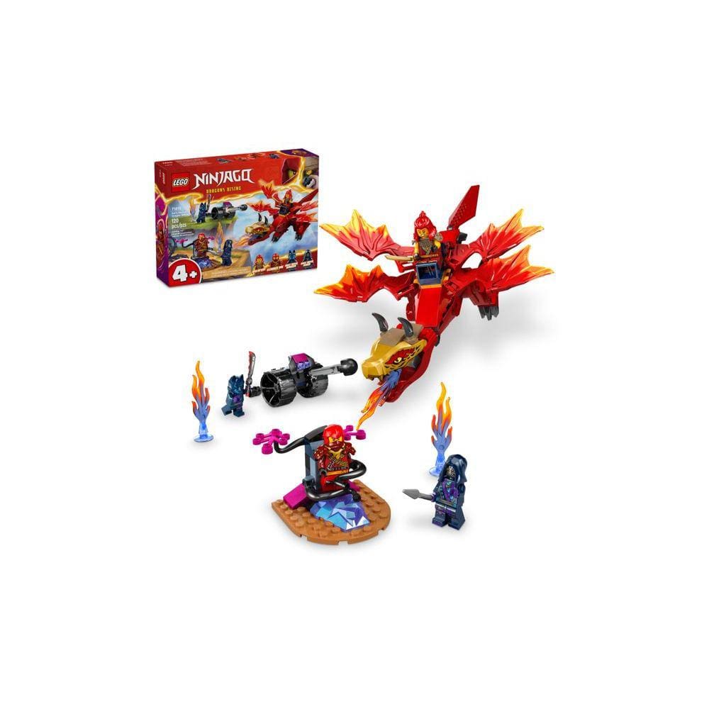 Blocos de Montar - Ninjago - Batalha de Dragoes na Fonte do Kai LEGO