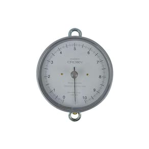 Dinamômetro Circular Analógico 0 A 10kg Força Divisão 50Gf Tração Alumínio Ar-10 Portátil Instrutherm