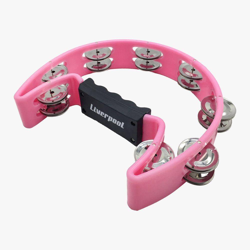 Pml 001Pk-Pandeiro Meia Lua-Pink
