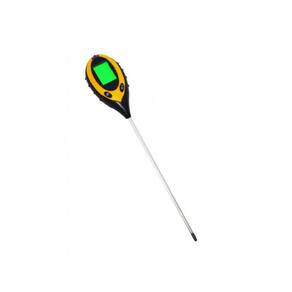 Medidor Ph Solo Digital 4 Em 1 Temperatura Umidade Intensidade Solar Analise Haste 200Mm Phd-3000 Portátil Instrutherm