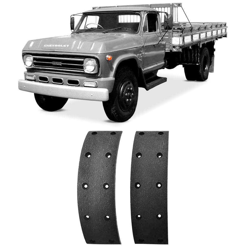 Lona Freio Chevrolet C-60 D-60 Traseira Frasle
