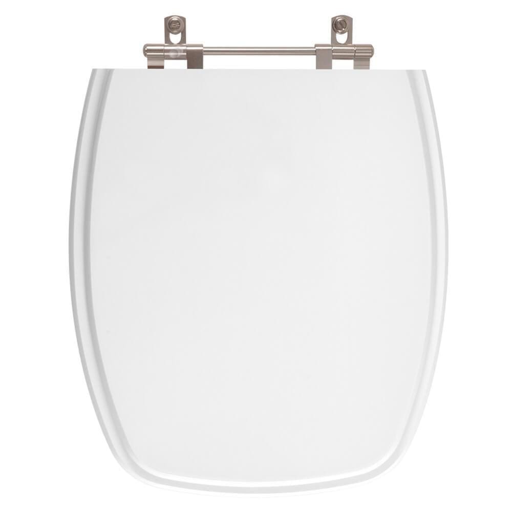 Tampa de Privada Primula Plus Branco para louça Fiori 6lpf